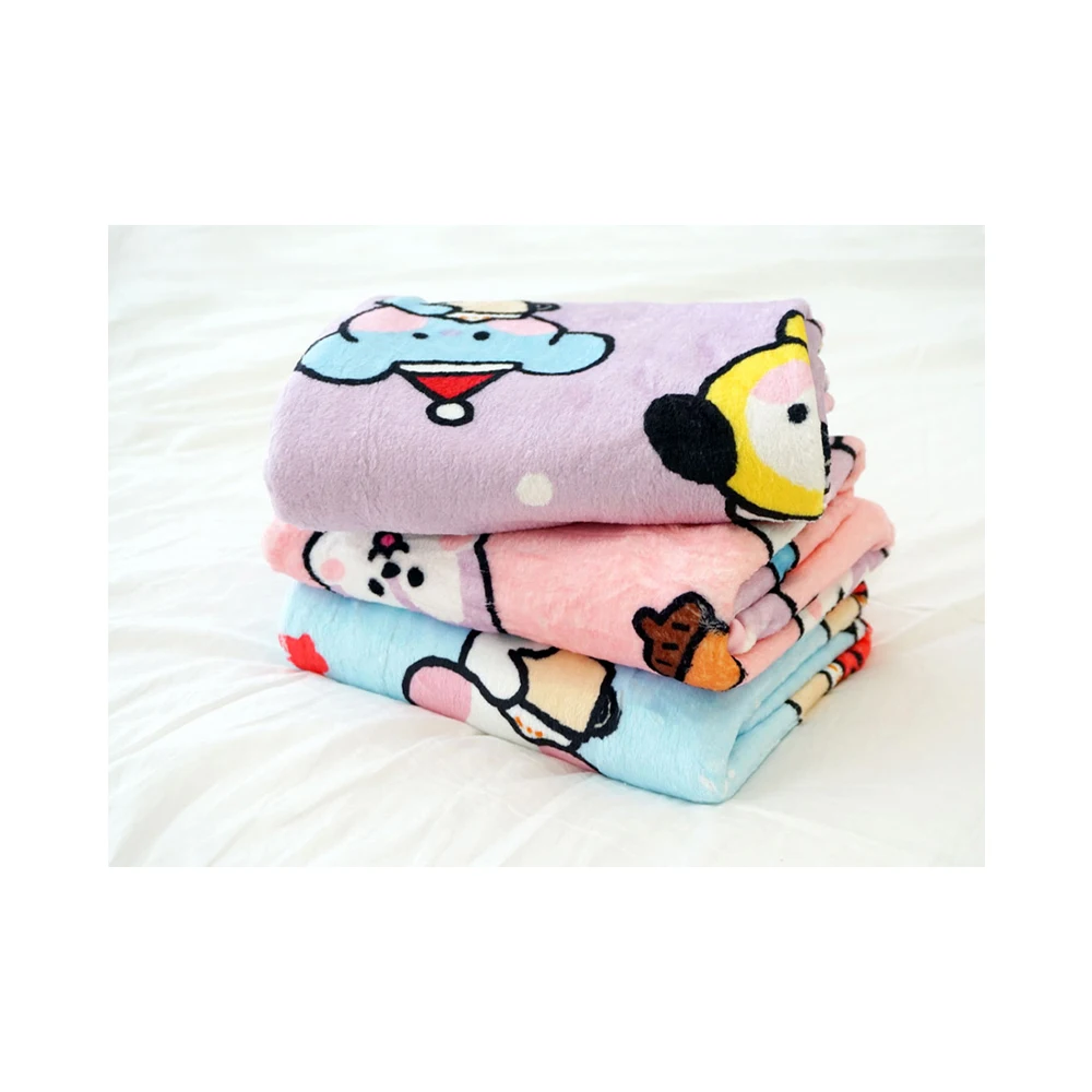 BT21 minini blanket Delivery from Korea on the fastest way High Quality and Hot Selling Best Price and Good Product
