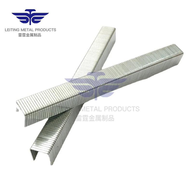 China Factory Wholesale 1008J staples Pneumatic nail for furniture Sofa plank fastener 1008J Air gun nails Wood staples