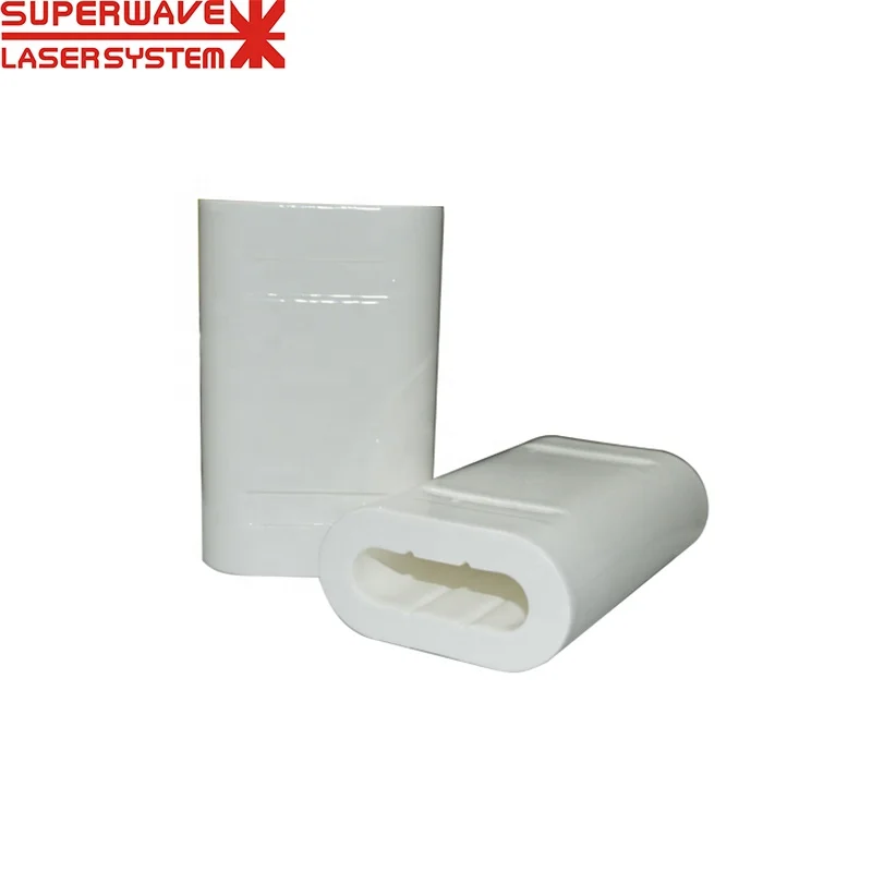 High Quality 99% Alumina Glazing Round Ceramic  Laser Cavity Laser Reflector