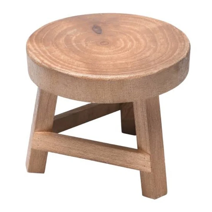 New Arrival Looking Home Garden Furniture Decorative Sitting Wooden Stool for Garden And Outdoor Use At Lowest Price