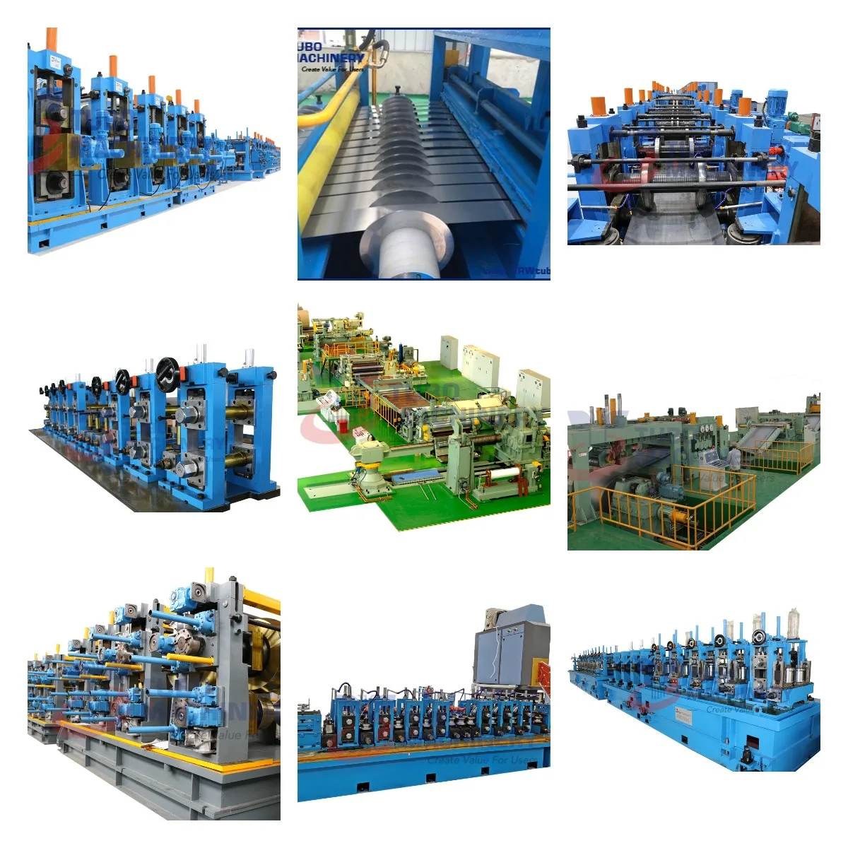 Wholesale High Precision Hollow section pipe production line machine