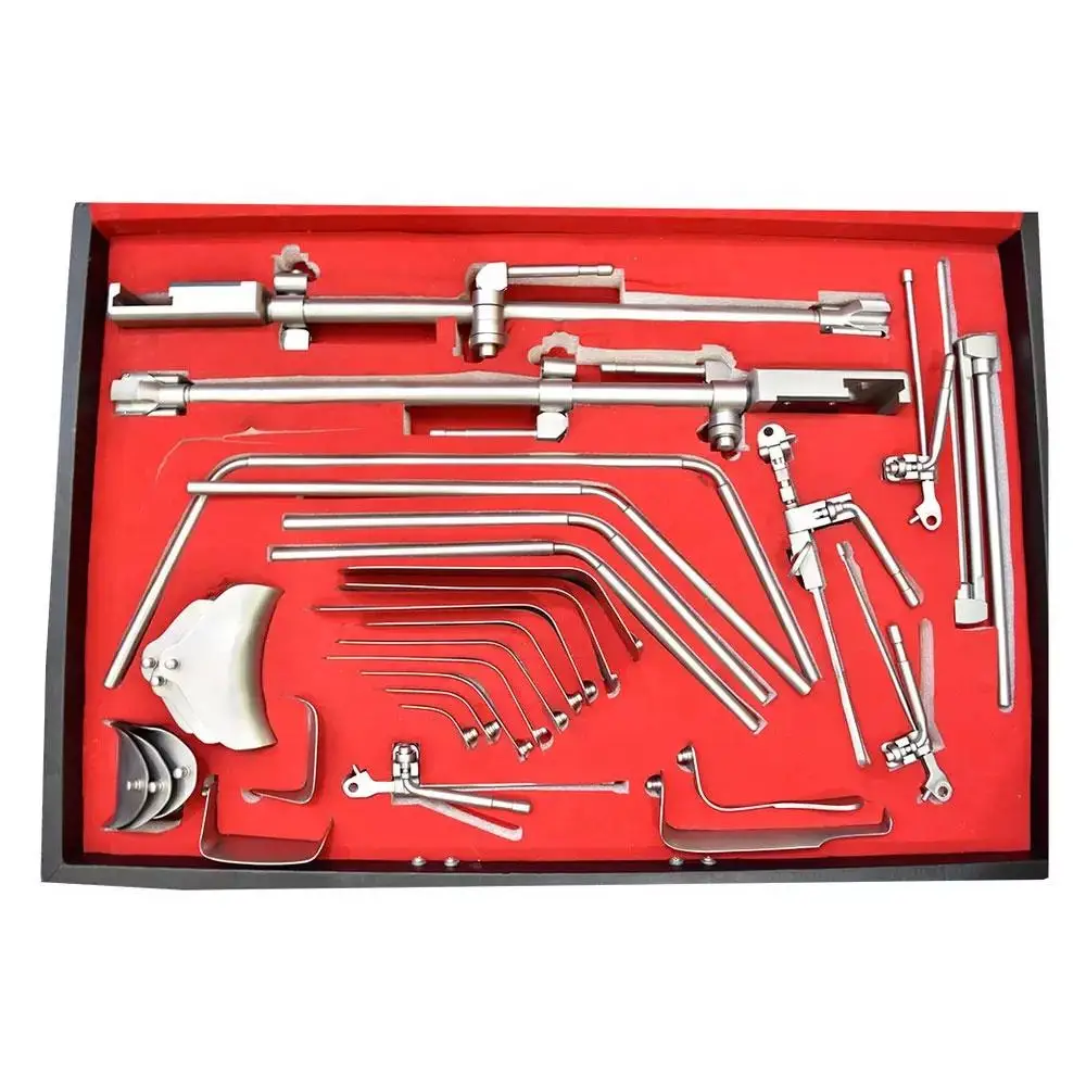 Premium Thompson Retractor Complete Set Stainless Steel Orthopedic2024 Customized Bractic Surgery Liver Transplant Retractor