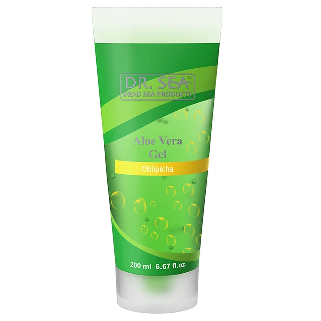 Best Quality Aloe Vera & Oblipicha Gel  by Dr.Sea Cosmetics - Dead Sea Products - Fast Delivery - Free Samples - Made in Israel