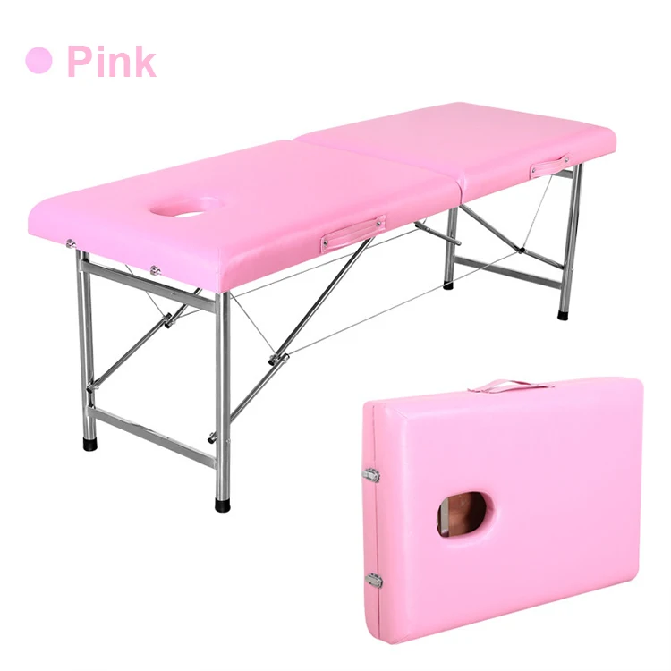 Sukar pink curved lash bed silla para masaje camilla para masaje facial portatil camillas spa