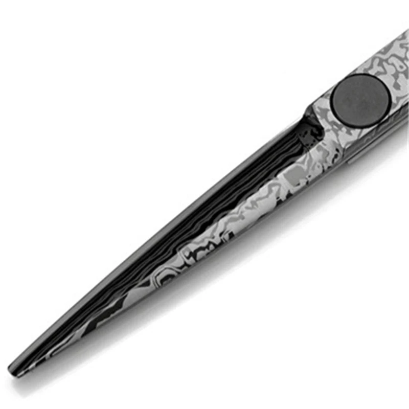 Sharp Blade Customized Logo Straight Hairdressing Barber Hair Scissors Professional Hair Cutting Barber Scissors