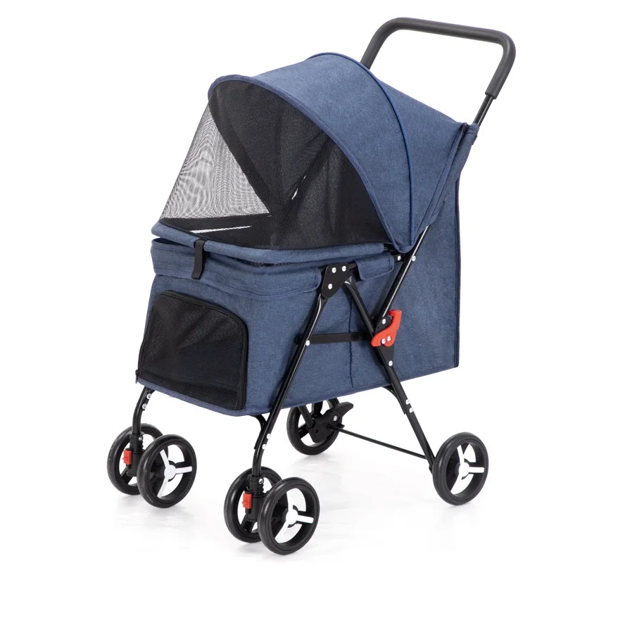 High on Demand Dog Stroller and Carrier Trolley Used for Dogs and Pets during Trip and Travelling Available at Wholesale Prices