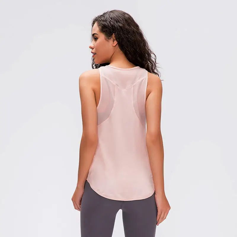 Premium light weight deodorant dry fit ladies gym muscle vest tops fitness tank tops for women