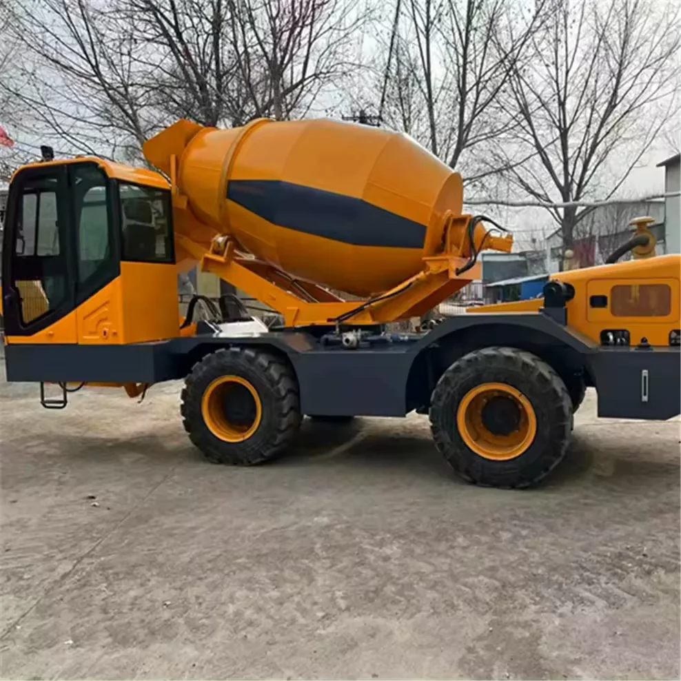 Low price durable automatic feed concrete mixer truck self loading mixer truck for sale