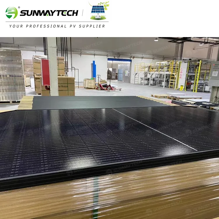 ЕС запас SUNWAY N Тип Pv модуль 430 Вт 435 440 450 440Wp двулицевая стеклянная солнечная панель для дома