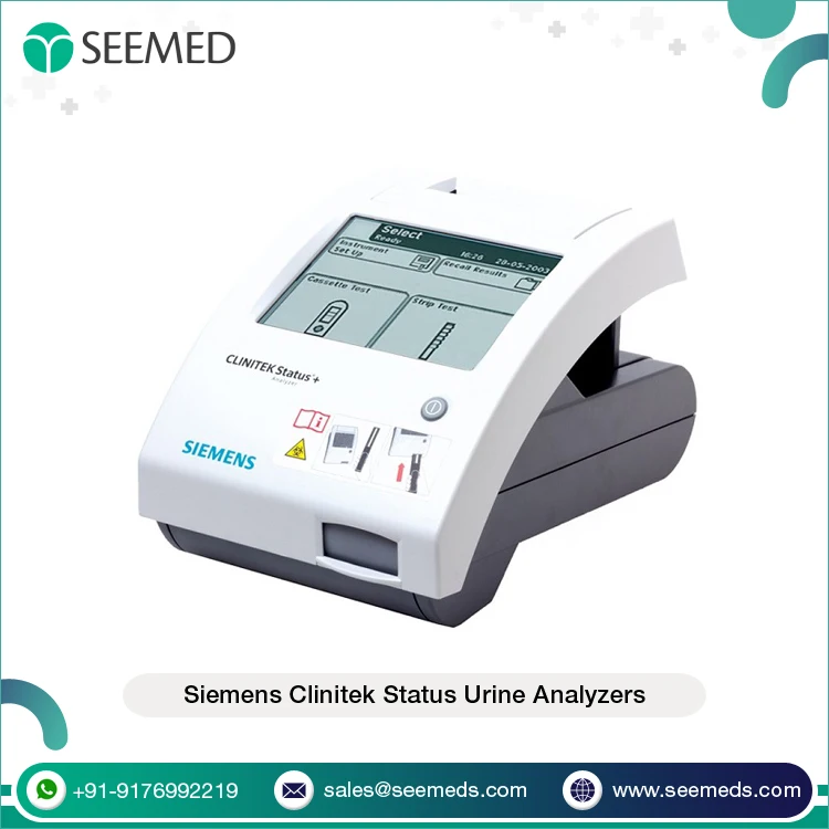 Easy to Use and Convenient Fast and Accurate Result Medical Grade Semi Automatic Siemens Clinitek Status Urine Analyzers