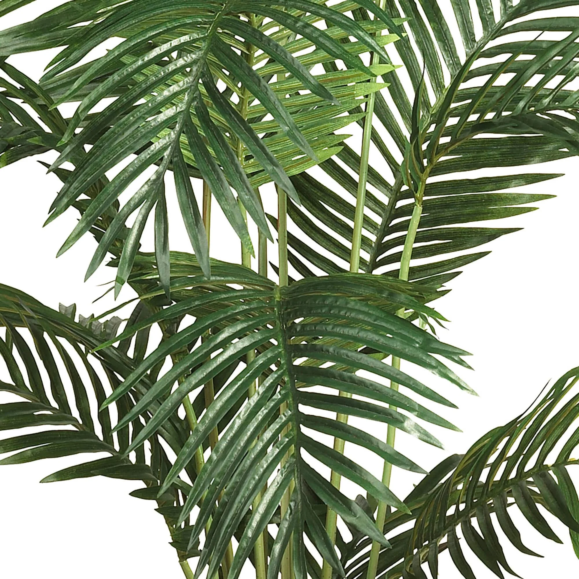 Wholesale decorative natrual touch plastic areca& phoenix palm tree greenery artificial plant in pot
