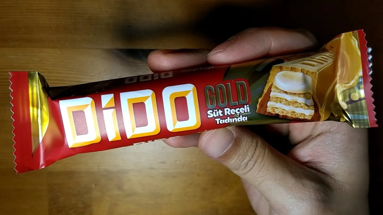 Ulker Dido Gold Chocolate Wafer With Milk Jam Taste 36 gr x 144 All Time Fresh Date and Quality Service From Turkey