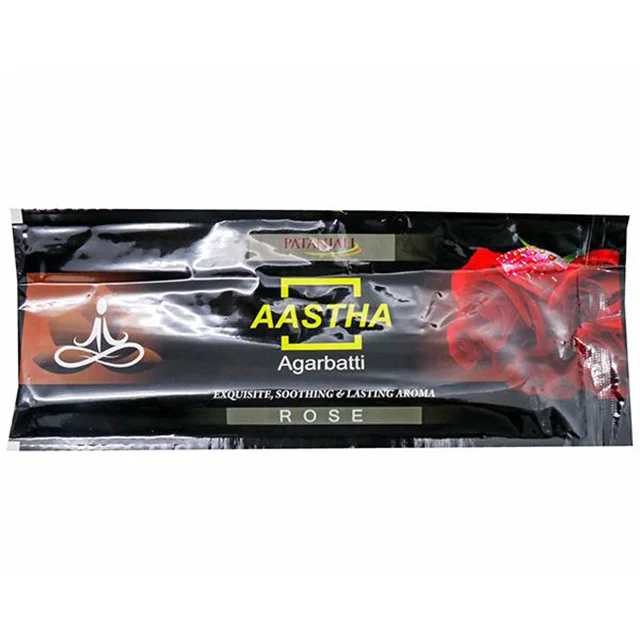 Patanjali Aastha Agarbatti Rose - 18 Stick