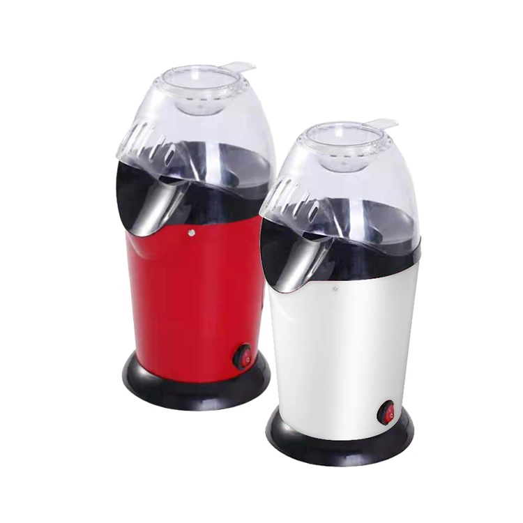 Mini Homeuse Electric Hot Air Popcorn Popper with Measuring Cup to Portion Popping Corn Kernels