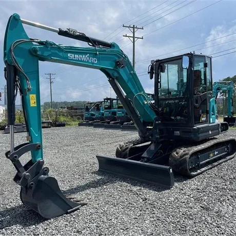 6 ton Sunward SWE60UF Hydraulic Crawler Digging Excavator