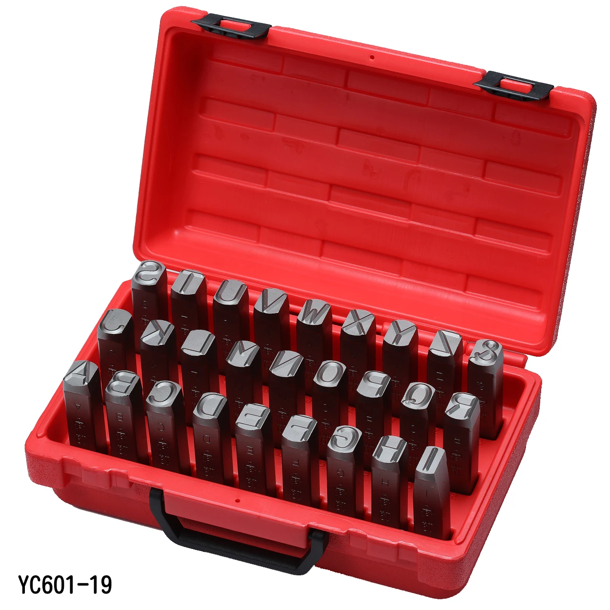 27 piece letter punch set for stamping metal steel stamp