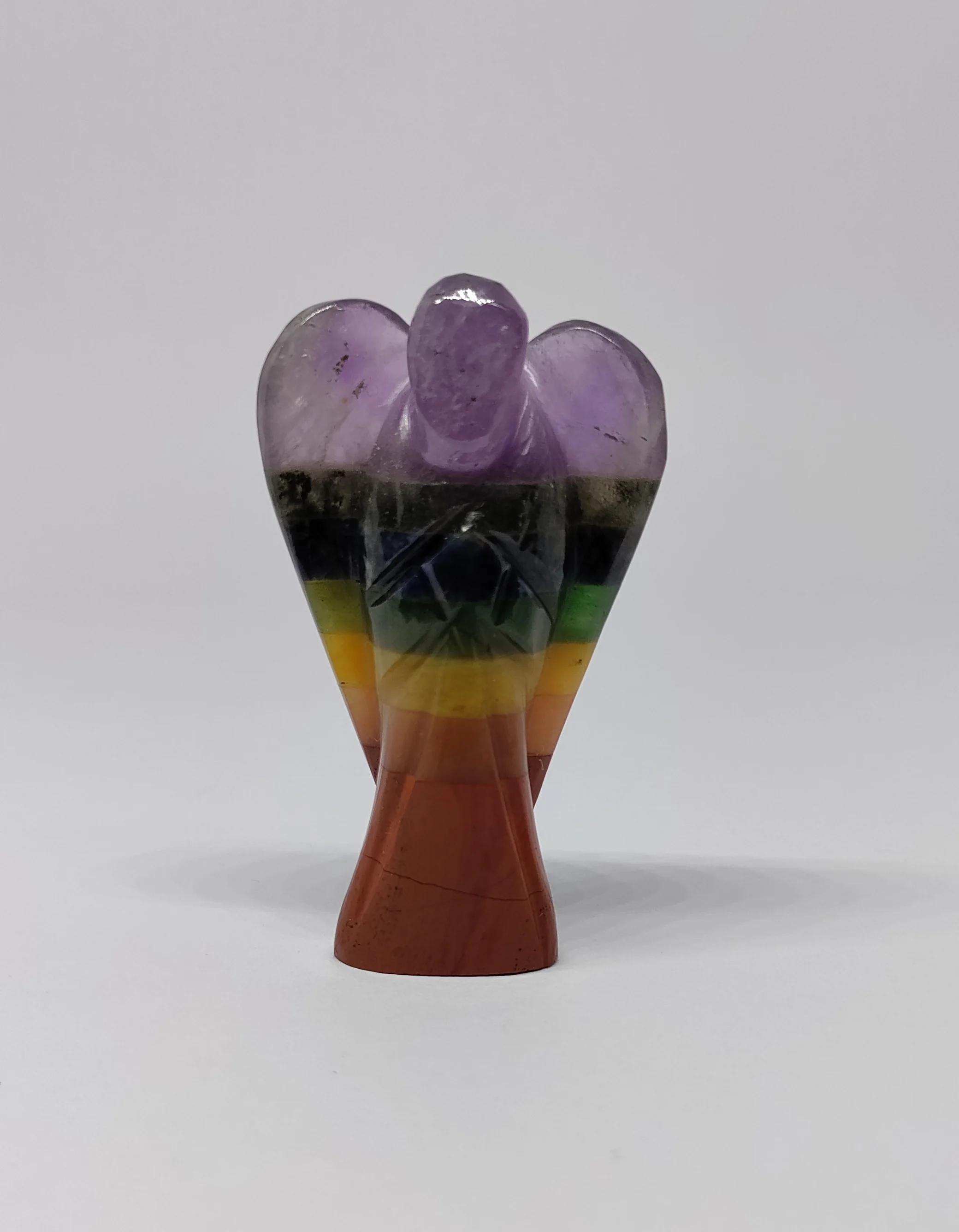 Best Selling Seven Chakra Bonded Angels Chakra Angels For Sale Gemstone Crystal Seven Chakra Angels