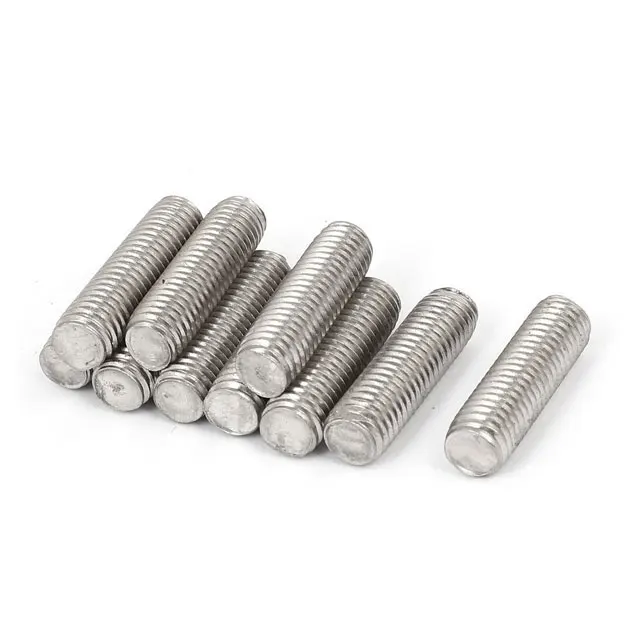 High Quality Steel Stainless Steel Thread Rods 1m 2m 3m 4.8 Grade Zinc Plated Metric Customizable OEM Wholesale Prices