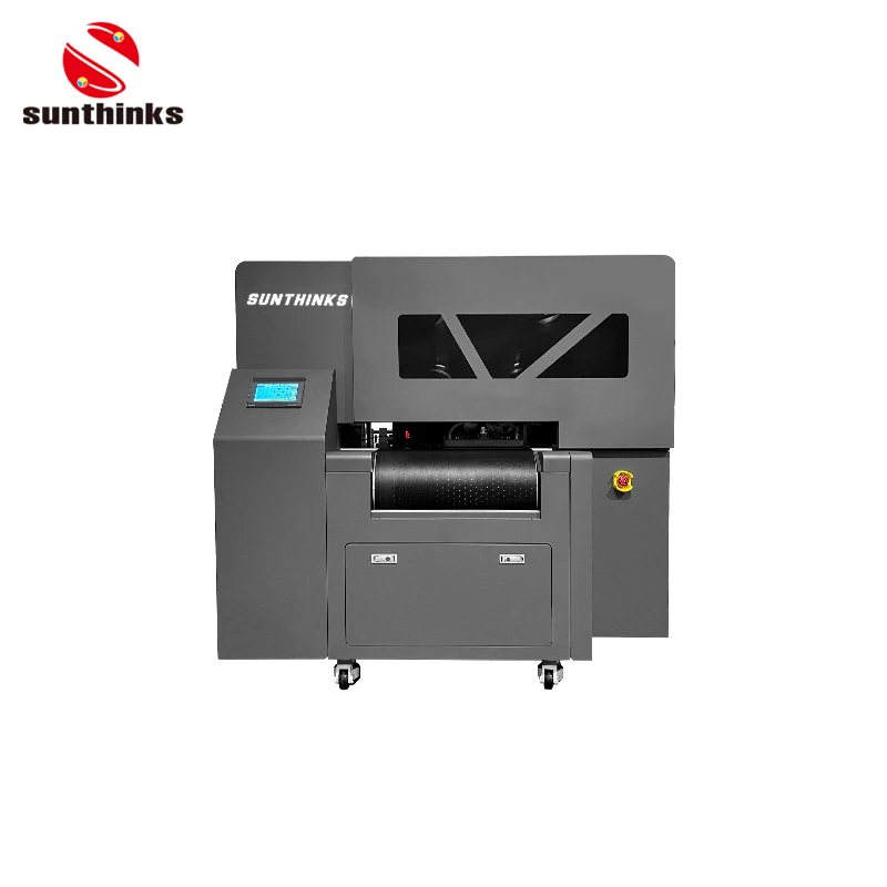 Sunthinks One Pass UV Printer Printing Plastic Bag Pvc Card Printer Inkjet Single Pass UV Printer 2023