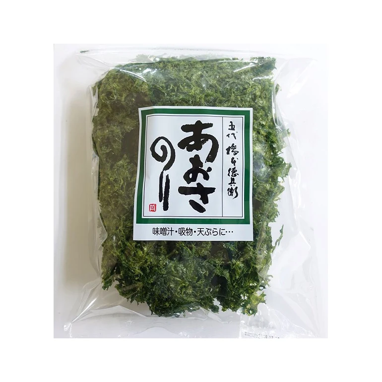 Japanese Aosa Nori Sea Lettuce Monostroma Nitidum Dried Bulk Food