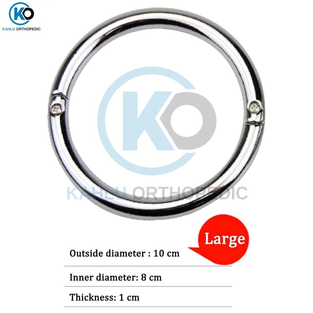 Farm & Ranch Cattle Leader Bull Nose Ring Hoop Clip Large Medium Customize Cow Livestock Instruments By KAHLU ORTHOPEDIC