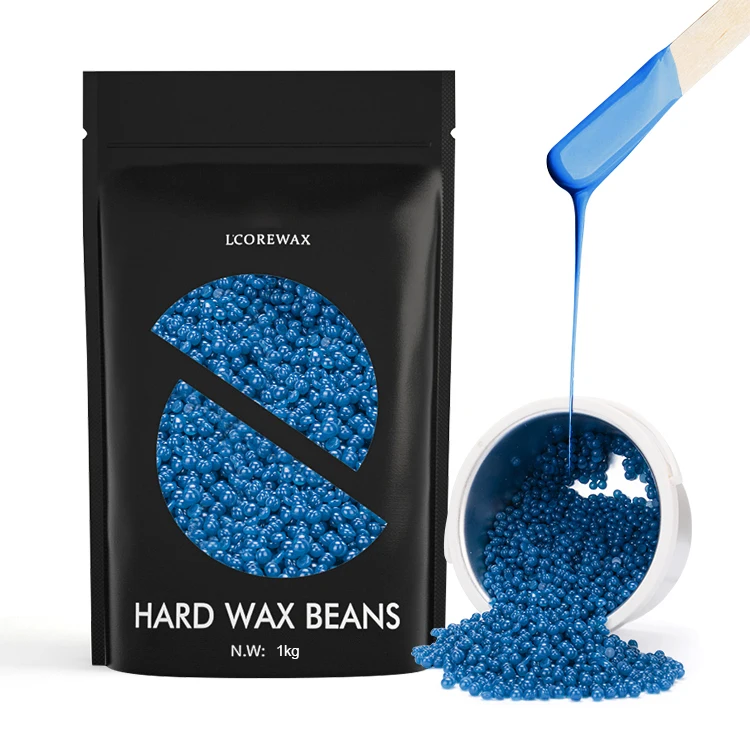 Lcorewax home waxing wholesale body wax brazilian armpit chest painless hard wax beads