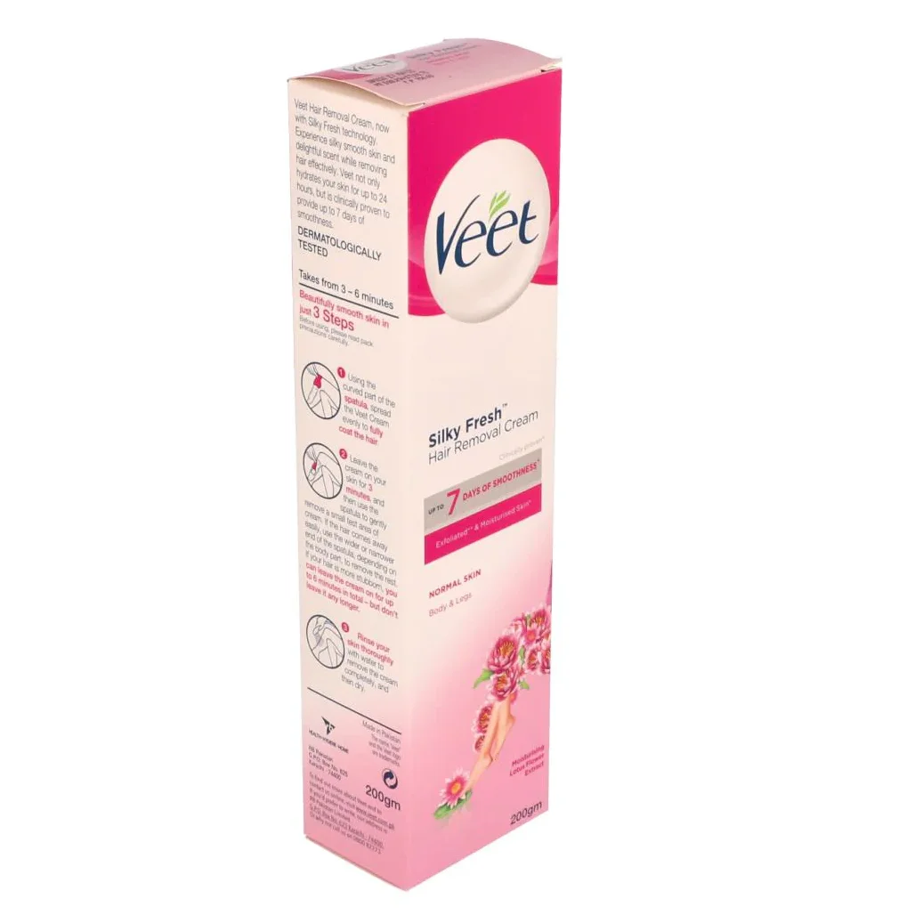 Veet Hair Removal Cream, Long-lasting Smoothness Hair Removal Cream for Women - 1.7 Oz (50 g)
