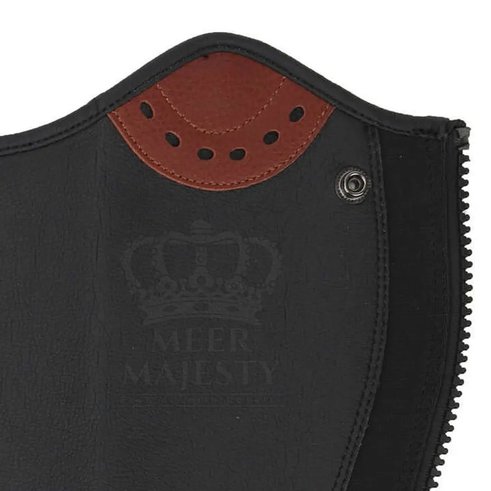 Custom Made Adults Perfect Choice Different Designs Mini Chaps Horse Riding Leather Half Chaps