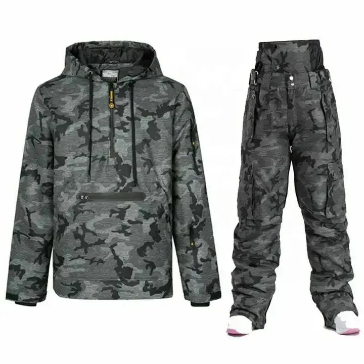 New Winter Ski Suit Men Skiing Jacket Snowboarding Pants Male Ski Sets Snowboard Waterproof Outdoor Sport Clothing