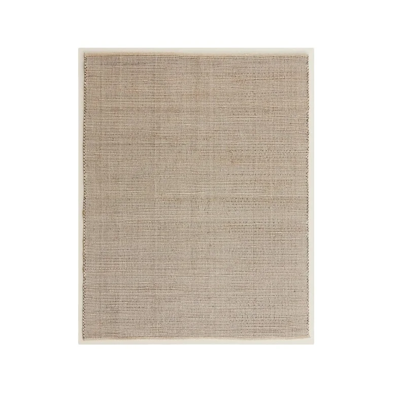 Indian Custom Handwoven Jute Sisal Hemp Fiber Cotton Rugs for Home Bathroom Door Living Room Farmhouse Bedroom Area Carpets Rugs