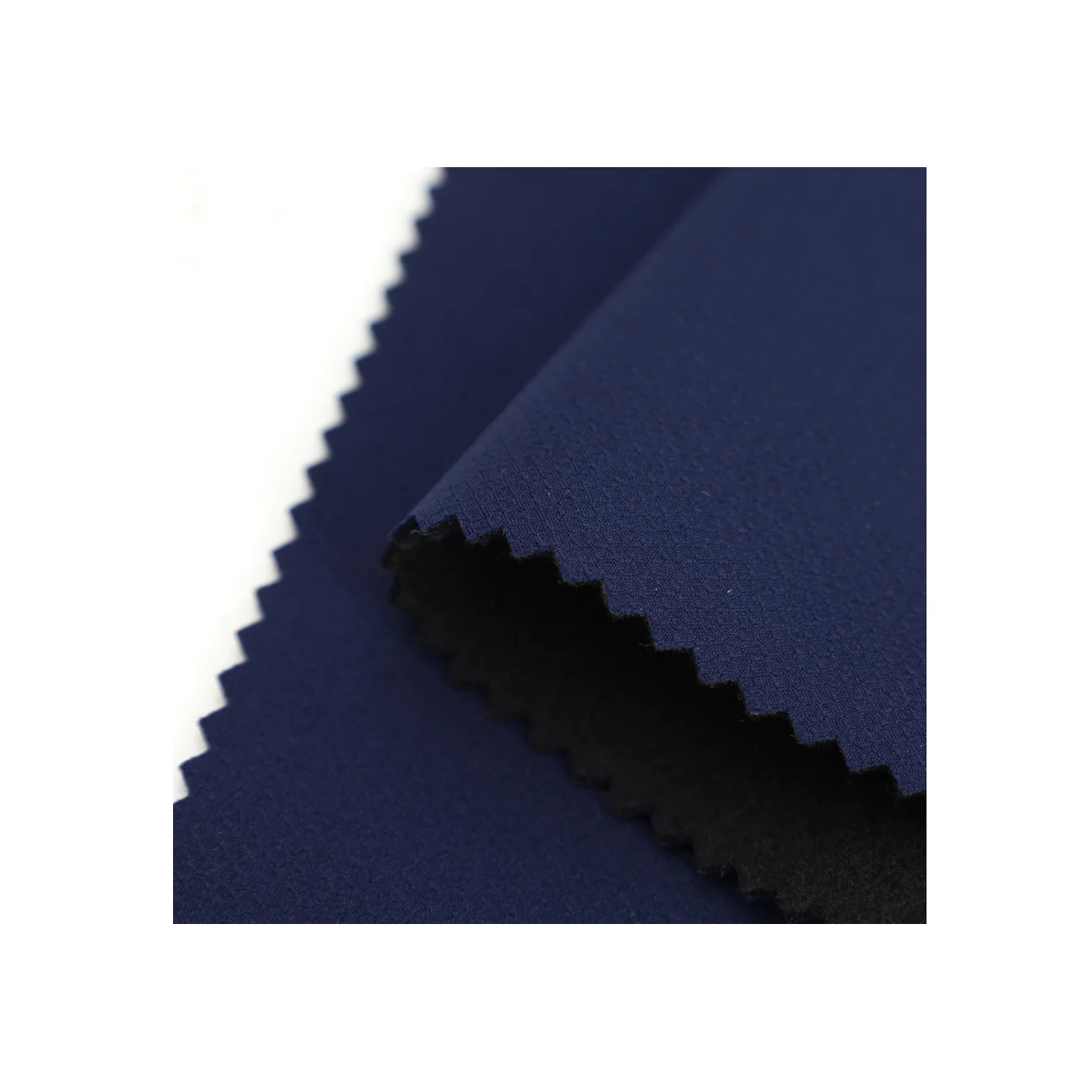 3-слойная многослойная тканая ткань T50D с флисовой подкладкой для уличной одежды