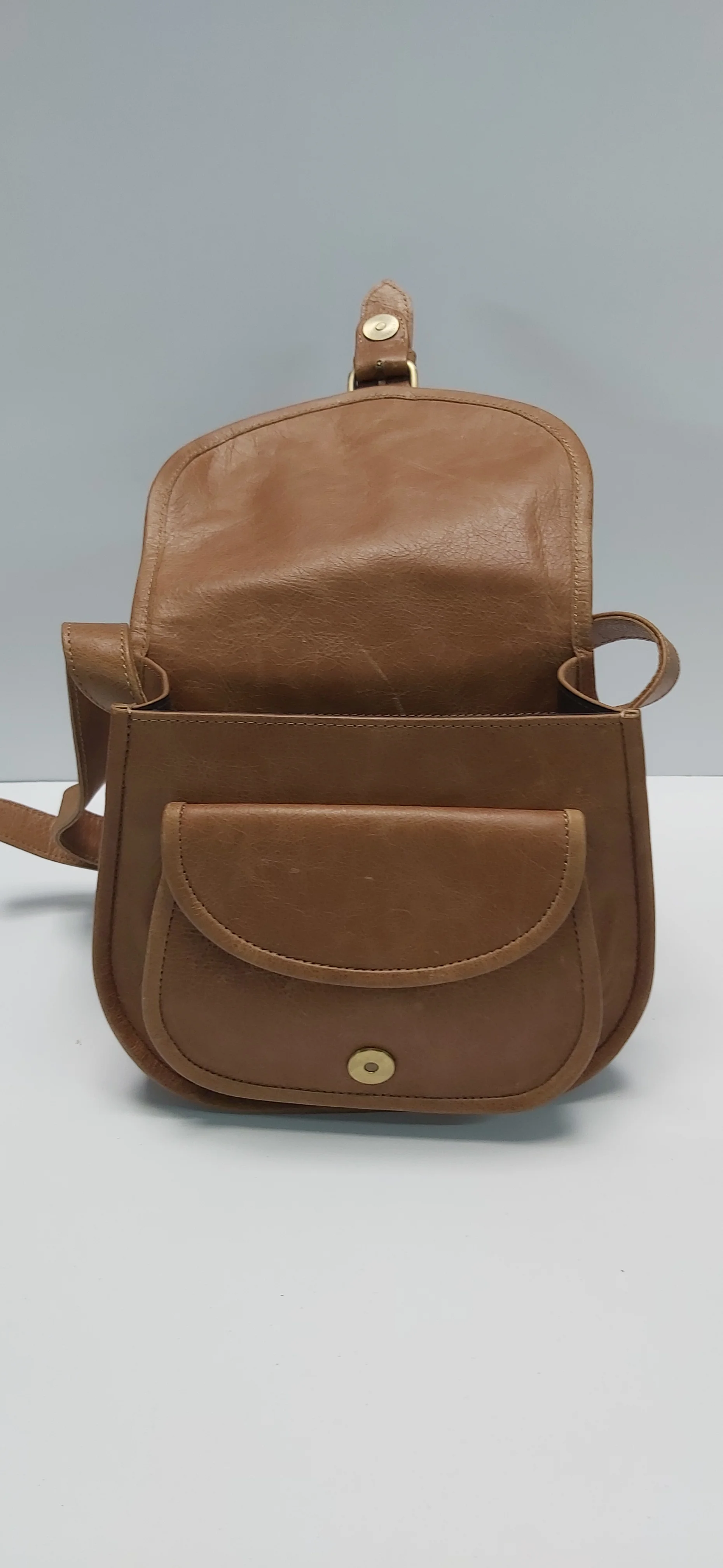 Woman Man For Bulk Selling Price New Design Leather Handmade Motorcycle Side Bag with Small Capacity from Indian Exporter