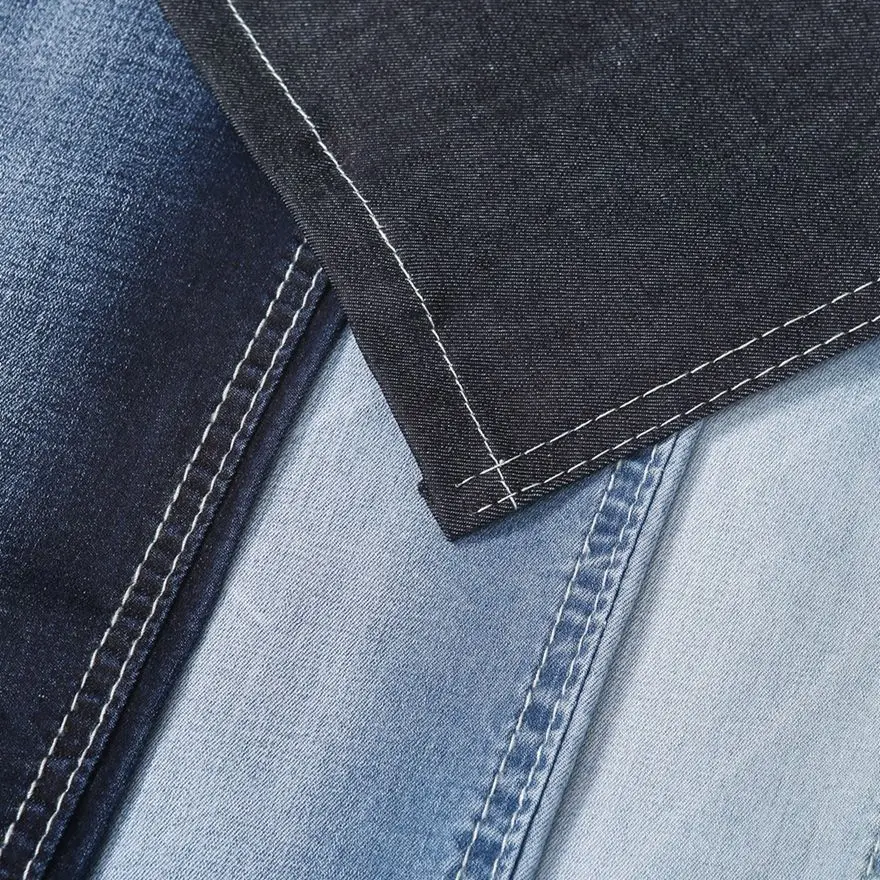 1/6 High quality Breathable jean material textile denim fabric for jeans