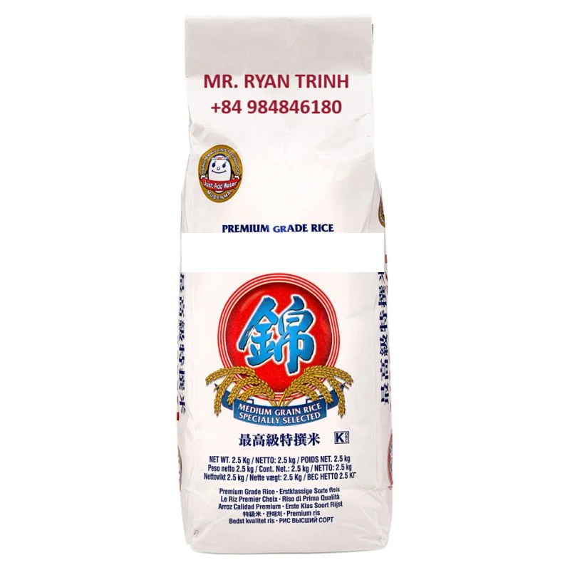 SUSHI RICE For Sushi and Japanese Dishes Japanese Style Rice From Vietnam Manufacturer With High Quality Jasmine Rice