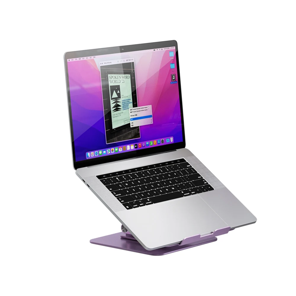 Jopree P30Pro эргономичная алюминиевая Портативная подставка для ноутбука Macbook Air Pro вращающаяся всех ноутбуков 10-17 дюймов