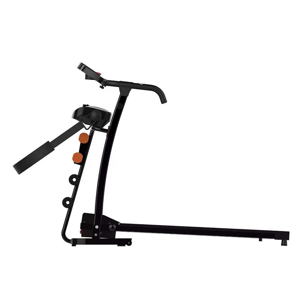 Multi Function 2.5HP Home Treadmill Home Fitness Motorized Incline Treadmill Treadmill with Massager Belt Sit up