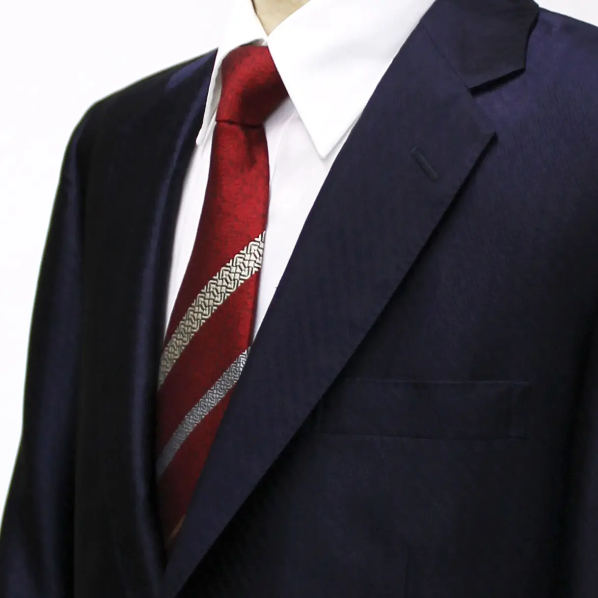 Hot sale high design quality fashion clothes 100% silk Jacquard fabric Neck tie Japanese traditional Woven