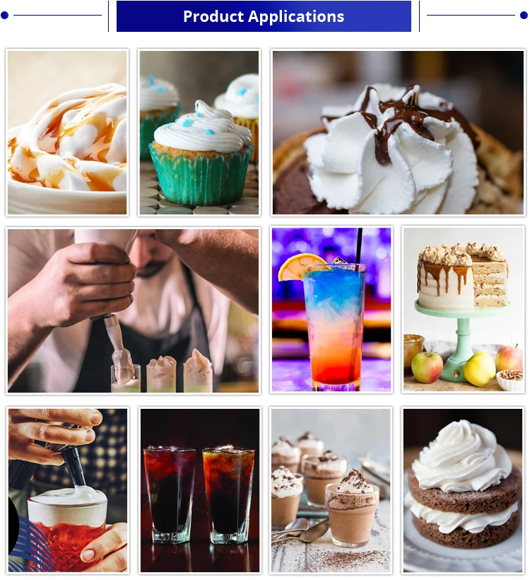 Manufacturing Highest Selling 580g (0.95L) Whipped Cream Charger Cylinder at Factory Price