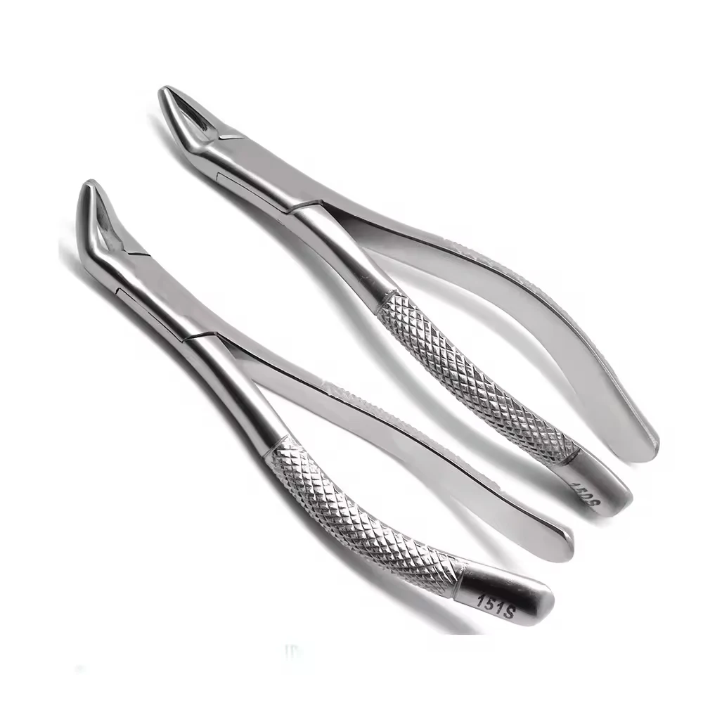 High Quality Dental Extraction Forceps 150s & 151s Set Dentist Approved Adult Dental Tools By AMRID SURGICAL