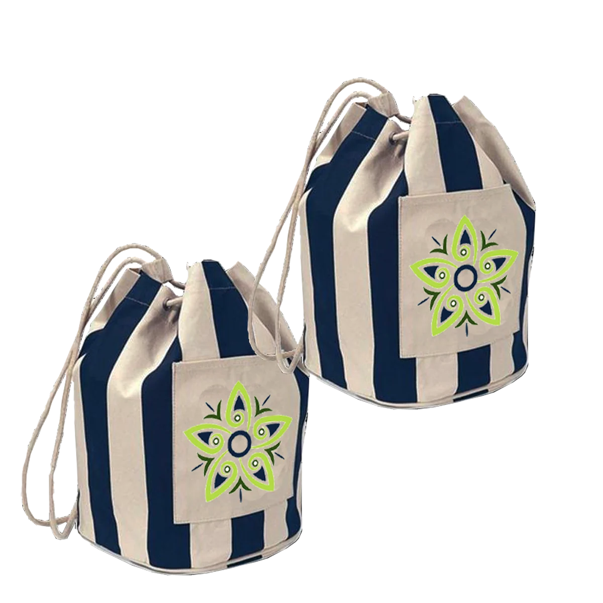 Drawstring cotton  bag pack with printing cheap price high quality product made in India West Bengal
