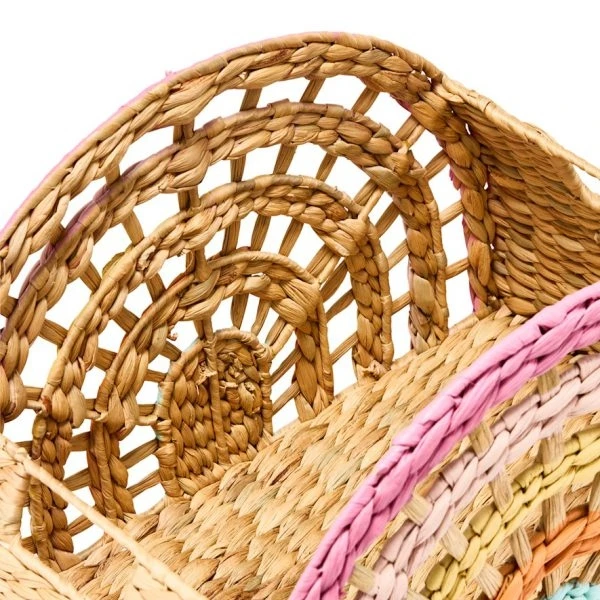 Cheapest price wholesale in Vietnam woven basket home storage & organization seagrass basket decorative for clothings bathroom