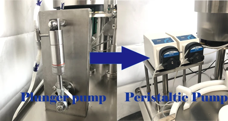 Small Glass Bottle Automatic Liquid Vial Pneumatic Filling And Capping Machine Cosmetic Perfume Filling Machine