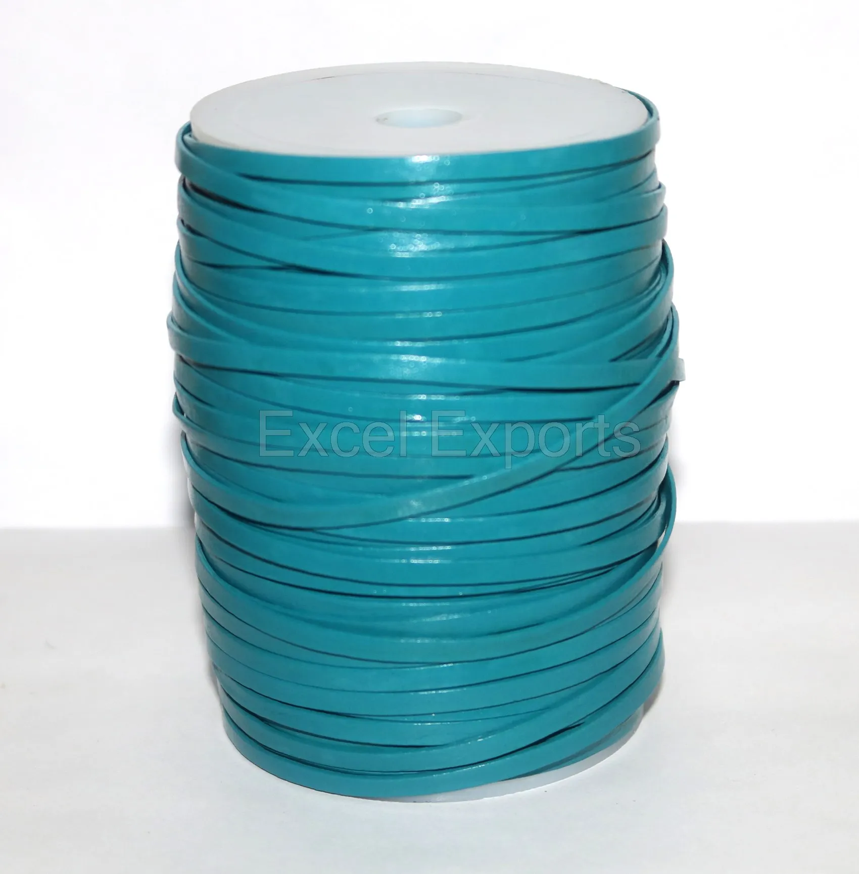 Flat Leather Lace for Bracelet Necklaces DIY Craft Genuine Leather String for Jewellery Making 3MM 4MM 5MM metallic colors