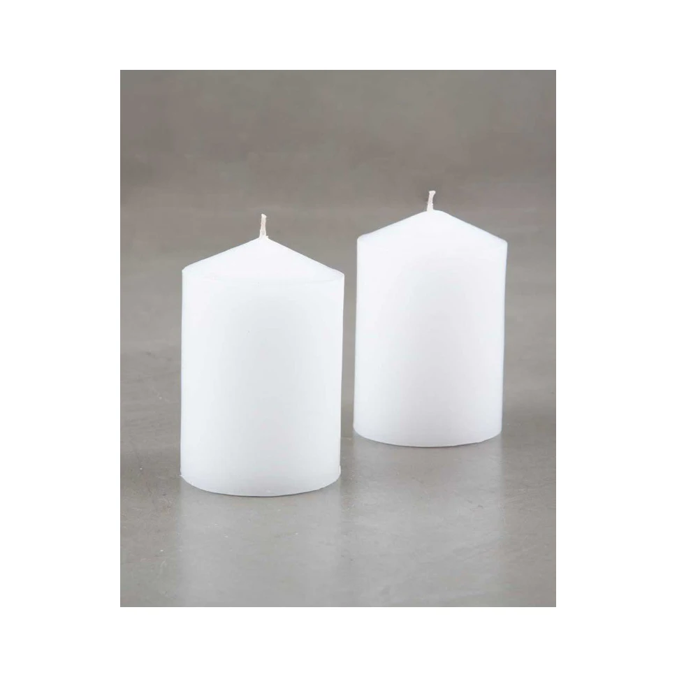Premium European Daily Quality White Taper Candles for Wedding Party Paraffin in Bulk