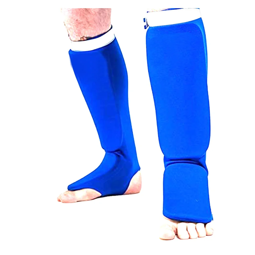 custom logo white anti slip shin guard stay ankle protective pressure holding band outdoor soccer shin guard board holder straps