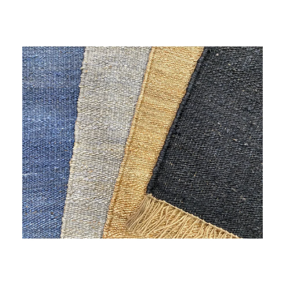 Natural Wonder Handwoven round Jute Rug Stunning Fusion of Texture and Earthiness for Decorative Use