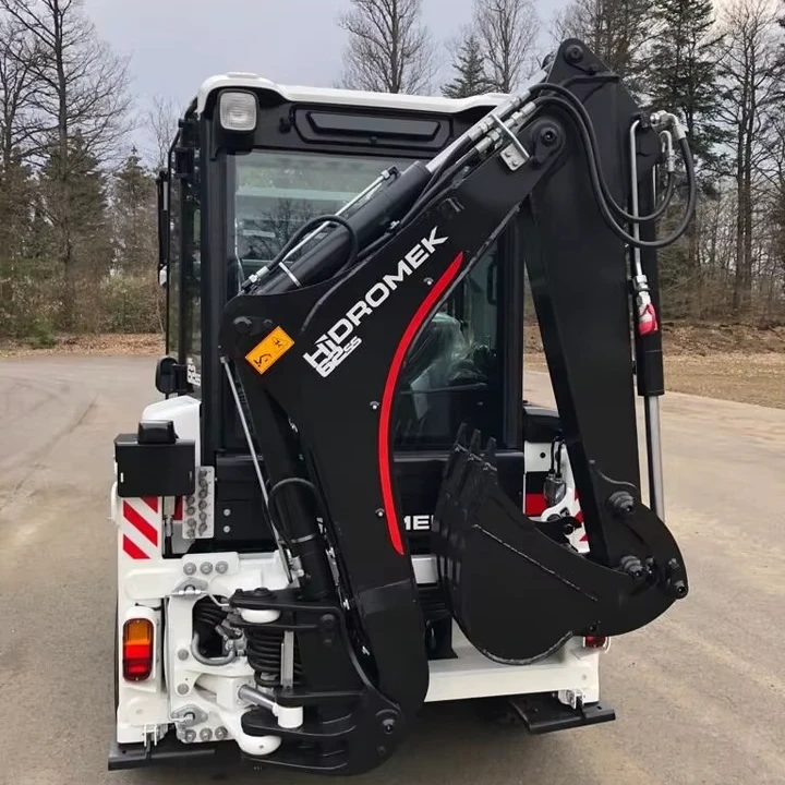2023 Hidromek HMK 62 SS колесный экскаватор-погрузчик 65 л.с. с двигателем Kubota гидравлический цилиндр б/у 5-тонная номинальная нагрузка