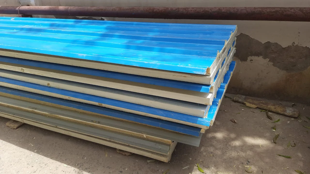 Buy Heavy Duty Puf Panels Roofing with Customized Size Sandwich Panel Roof Manufacture in India Wholesale Prices
