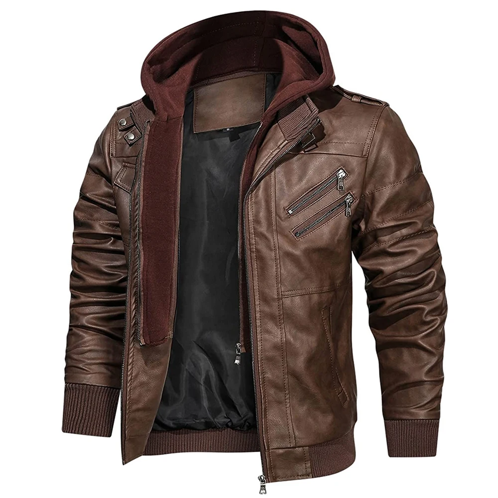 High Quality Cheap Price Men Leather jacket Winter Collection Warm Up Pure Leather Jacket Fashion Leather Jackets