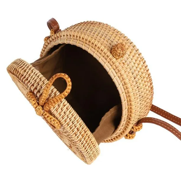 Best Design Luxury Rattan Handbag Wholesale Bag Women Handbags Ladies High Quality Handmade In Vietnam